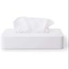 OHE Smart Home II Tissue Case, White, Approx. Height 9.6 x Width 5.1 x Height 2.8 inches (24.5 x 13 x 7 cm), Paper Holder, Tissue Box, Magnetic, Simple, Made in Japan view 2