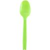 Nagao 200820 Disposable Spoons, 6.3 inches (16 cm), Green, Individually Packaged, Set of 100 view 1