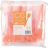 Nagao 200861 Disposable Spoons, 6.3 inches (16 cm), Orange, Individually Packaged, Set of 100 view 3