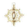 Georg Jensen Holiday Gold Ice Flower Christmas Tree Topper view 1