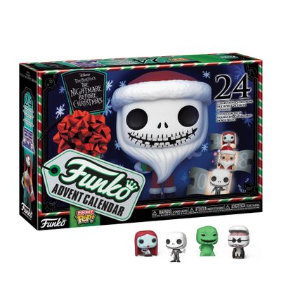 Funko Pop! Advent Calendar: The Nightmare Before Christmas - 24 Days of Surprises - Collectible Vinyl Mini Figures - Mystery Box - Gift Idea - Holiday Present for Kids - Christmas Countdown