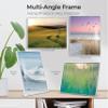 MANTELLO ESSENTIALS Front Loading White Picture Frame 8.5x11 - Set of 6 - Table Desk Wall hanging For Artwork - Certificates Diplomas - Family Gallery Multi Photo Frame view 2