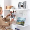 MANTELLO ESSENTIALS Front Loading White Picture Frame 8.5x11 - Set of 6 - Table Desk Wall hanging For Artwork - Certificates Diplomas - Family Gallery Multi Photo Frame view 3