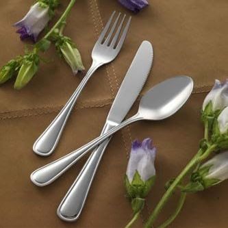 International Tableware Teaspoon, 6" long, 18/0 stainless steel, Madrid | 1 dozen per PKG