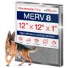 12x12x1 Electrostatic Air Filter, MERV 8, Washable, Reusable Furnace AC/HVAC Filter, Energy Saving, Easy to Clean, Long-Lasting by LifeSupplyUSA view 1