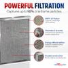 12x12x1 Electrostatic Air Filter, MERV 8, Washable, Reusable Furnace AC/HVAC Filter, Energy Saving, Easy to Clean, Long-Lasting by LifeSupplyUSA view 2