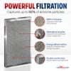 24x30x1 Electrostatic Air Filter, MERV 8, Washable, Reusable Furnace AC/HVAC Filter, Energy Saving, Easy to Clean, Long-Lasting by LifeSupplyUSA view 2