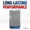24x30x1 Electrostatic Air Filter, MERV 8, Washable, Reusable Furnace AC/HVAC Filter, Energy Saving, Easy to Clean, Long-Lasting by LifeSupplyUSA view 4