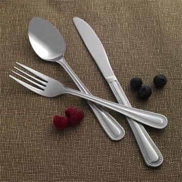 International Tableware Dessert Spoon, 7-1/4" long, oval, 18/0 stainless steel, Belmont | 1 dozen per PKG