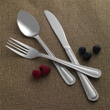International Tableware Dessert Spoon, 7-1/4" long, oval, 18/0 stainless steel, Belmont | 1 dozen per PKG