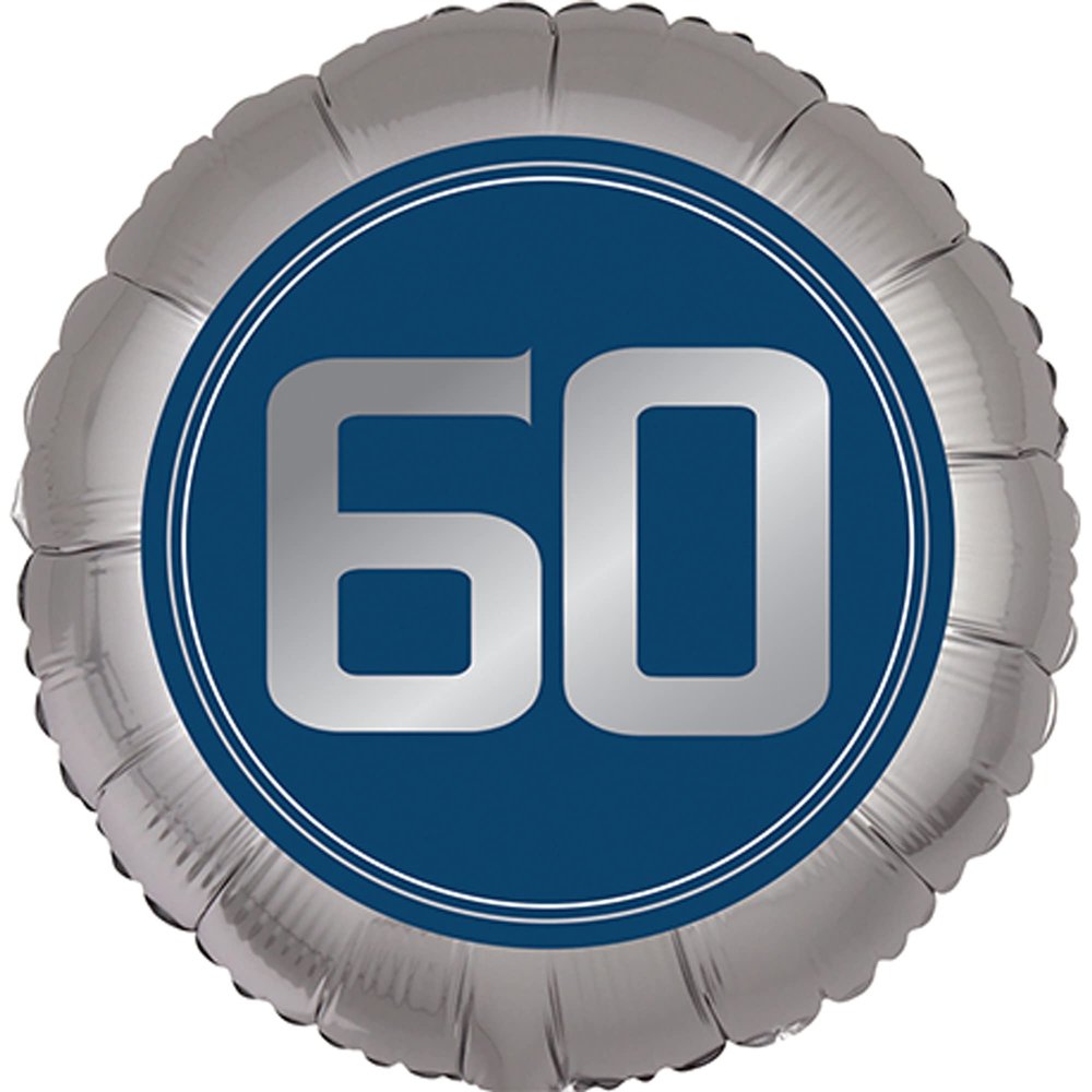 Anagram Mayflower Products Happy 60th Birthday Man 18 Foil Balloon