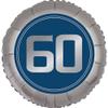 Anagram Mayflower Products Happy 60th Birthday Man 18 Foil Balloon view 1