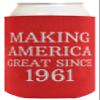 65th Birthday Coolie Making America Great Since 1961 12-pack Thermocooler Drink Coolers view 4