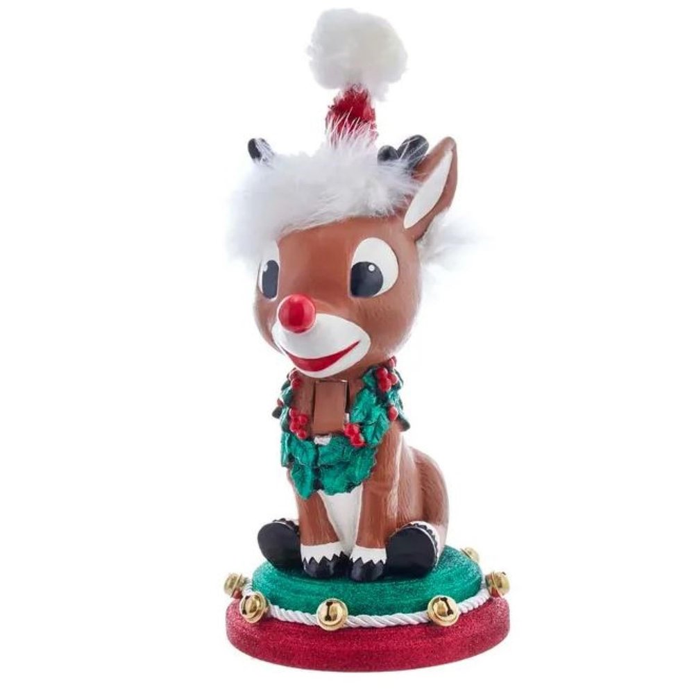 Kurt Adler 12-Inch Hollywood Rudolph Nutcracker, Multicolor (RU6201L)