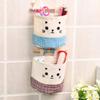 RainbowBaby Over The Door Storage Bags Closet Organizer, Wall-Mounted Hanging Cotton Linen Storage Basket Holder Decor Bin Bag (2 Pack) view 1