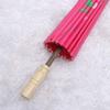 Healifty Japanese Chinese Oil Paper Umbrella Parasol Dancing Umberlla Photography Prop Rosy view 4