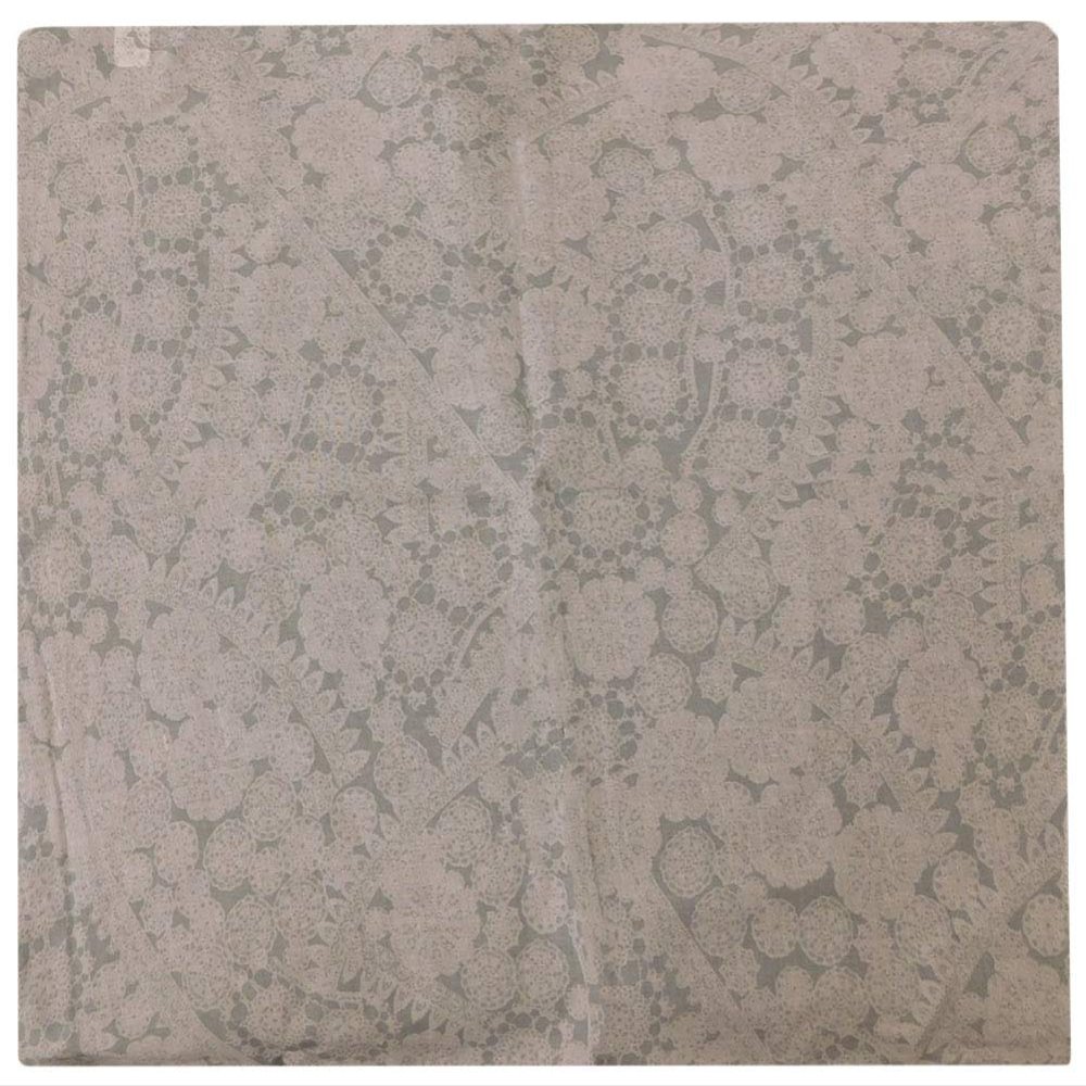 Wholesale Lot of 12 White Printed Lace Doily Light Olive Green 100% Cotton 22"x22" Bandanna