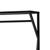 Baxton Studio Laima Vintage Rustic Industrial Distressed Wood and Black Metal Finished Entryway Coat Hanger view 4