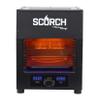 Flame King Scorch Smokeless Infrared Electric Broiler for Indoor Use, Fits on Kitchen Counter, Insulated, Comes with Broiler Tray Black view 1