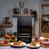 Flame King Scorch Smokeless Infrared Electric Broiler for Indoor Use, Fits on Kitchen Counter, Insulated, Comes with Broiler Tray Black view 2