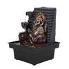 Pacific Giftware Elephant-Headed Hindu god Ganesha Flowing Water Fountain Resin Home Decor view 2
