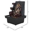 Pacific Giftware Elephant-Headed Hindu god Ganesha Flowing Water Fountain Resin Home Decor view 3