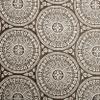 Superior Elegant Diamond Sheer Curtains, Window Accents, Modern, Transtitional, Rustic, Bohemian Style, Diamond Geometric Lattice with Grommets, Curtain Set of 2 Panels, 52" W X 84" L, Grey view 2