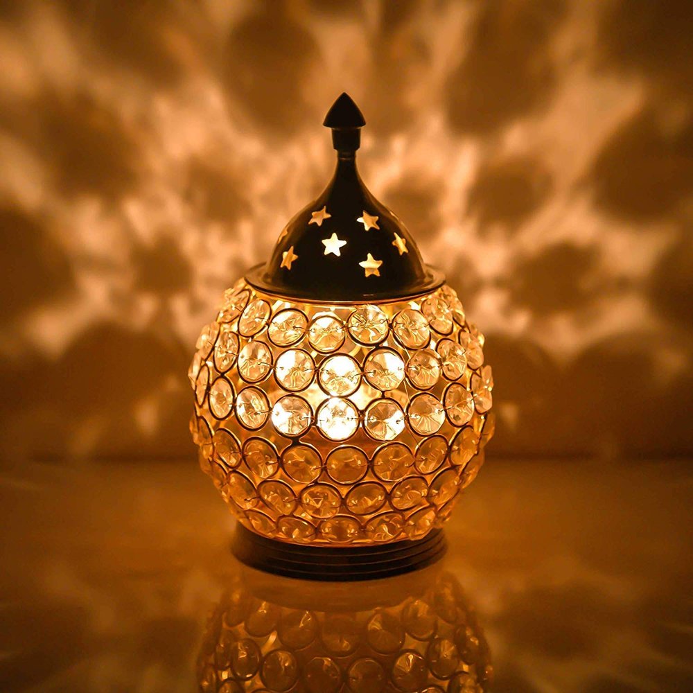 Satisfactory Nation Crystal Akhand Jyot Brass Diya Lighting Lump Pooja Diya Religious Item Diwali Durga Pooja Purpose Akhand Jyoti