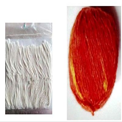 Satisfactory Nation Puja Cotton Wicks Religious Long Jyot Bati Oil Lamp Diya Diwali Lighting