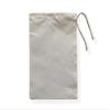 ecomuslinbags 12x20 inches Color Full Cotton Bags, Reusable And Biodegradable Produce Muslin Drawstring Bags Pack Of 25 (White) view 1