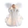 Kurt S. Adler 10-Inch UL 10-Light White Angel Treetop view 1
