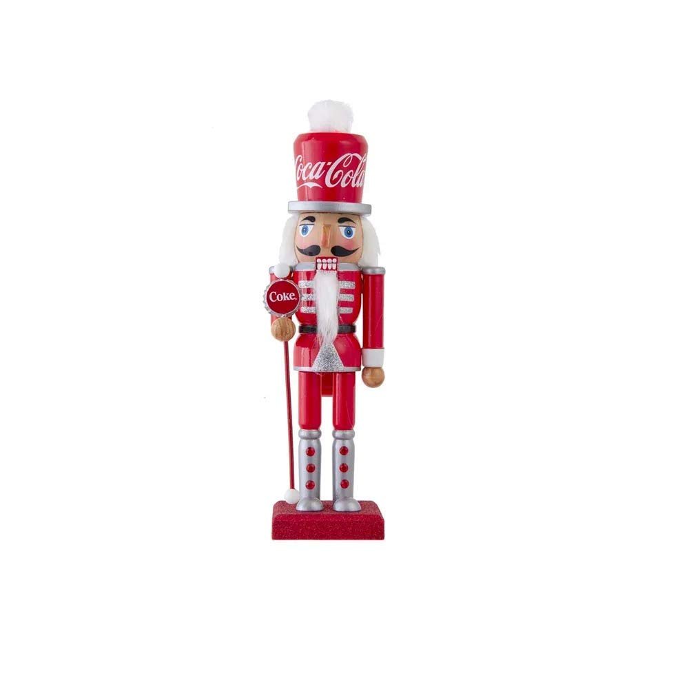Coca-Cola Kurt S. Adler 10-Inch Wooden Nutcracker, Multicolor (CC6202)