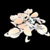 Saturn Crafting Mirrors, Set of 10, Shatterproof Acrylic, Silver Mirror view 2