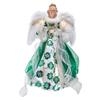 Kurt S. Adler 16-Inch UL 10-Light Irish Angel Treetop view 2