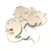 Rubber Duck Crafting Mirrors, Set of 10, Silver Mirror, Pack of 4 X 1 view 1