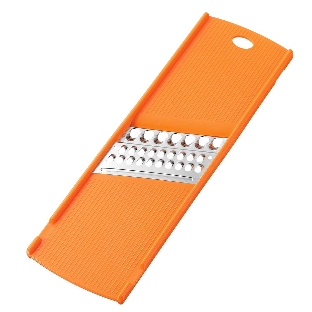 Shimomura Kougyou FV-653 Japanese Full Veggie Shredded Dishwasher-Safe, Niigata, Made in Tsubamesanjo, Orange