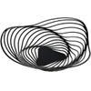Alessi ACO01 B Trinity Centrepiece in steel coloured with epoxy resin, black. view 1