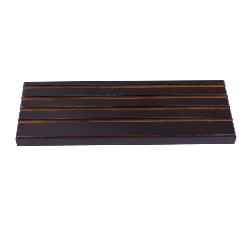BESPORTBLE Wooden Coin Holder Commemorative Coin Display Rack Collection Appraisal Supplies (Size L)