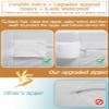 Bedecor Set of 2 Zippered Twin Mattress Protector Cover for 14"-15" Depth Mattress,Fully Encased Liquid Proof Urine Pee Protection Breathable Smooth Incontinence Pet Baby Potty Training view 3