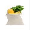 12x20 inches 100% Cotton Canvas, Biodegradable and Reusable Premium Quality Muslin Drawstring Produce Bags (Pack Of 100) view 2
