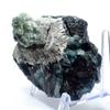 Large 132mm 1.88LBs Pyramidal Deep Blue Purple Fluorite Cubes Cluster Natural Gemstonne Crystal Mineral Collectible Decor Rough Mineral Cubic Geode Specimen - China view 3