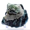 Large 132mm 1.88LBs Pyramidal Deep Blue Purple Fluorite Cubes Cluster Natural Gemstonne Crystal Mineral Collectible Decor Rough Mineral Cubic Geode Specimen - China view 4