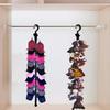2 pack, Multi-Purpose Magic Hangers Space Saving Clothes Hangers Organizer Smart Closet Space Saver with 40 Sturdy stainless steel Clips for Your Toys, Hats, Cap, Scarves, Gloves, Towel, Jewelry, etc. view 1