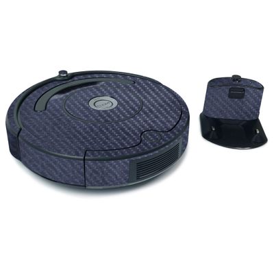 MightySkins Carbon Fiber Skin for iRobot Roomba 675 Max Coverage - Charcoal Lattice | Protective, Durable Textured Carbon Fiber Finish | Easy to Apply, Remove, and Change Styles | Made in The USA