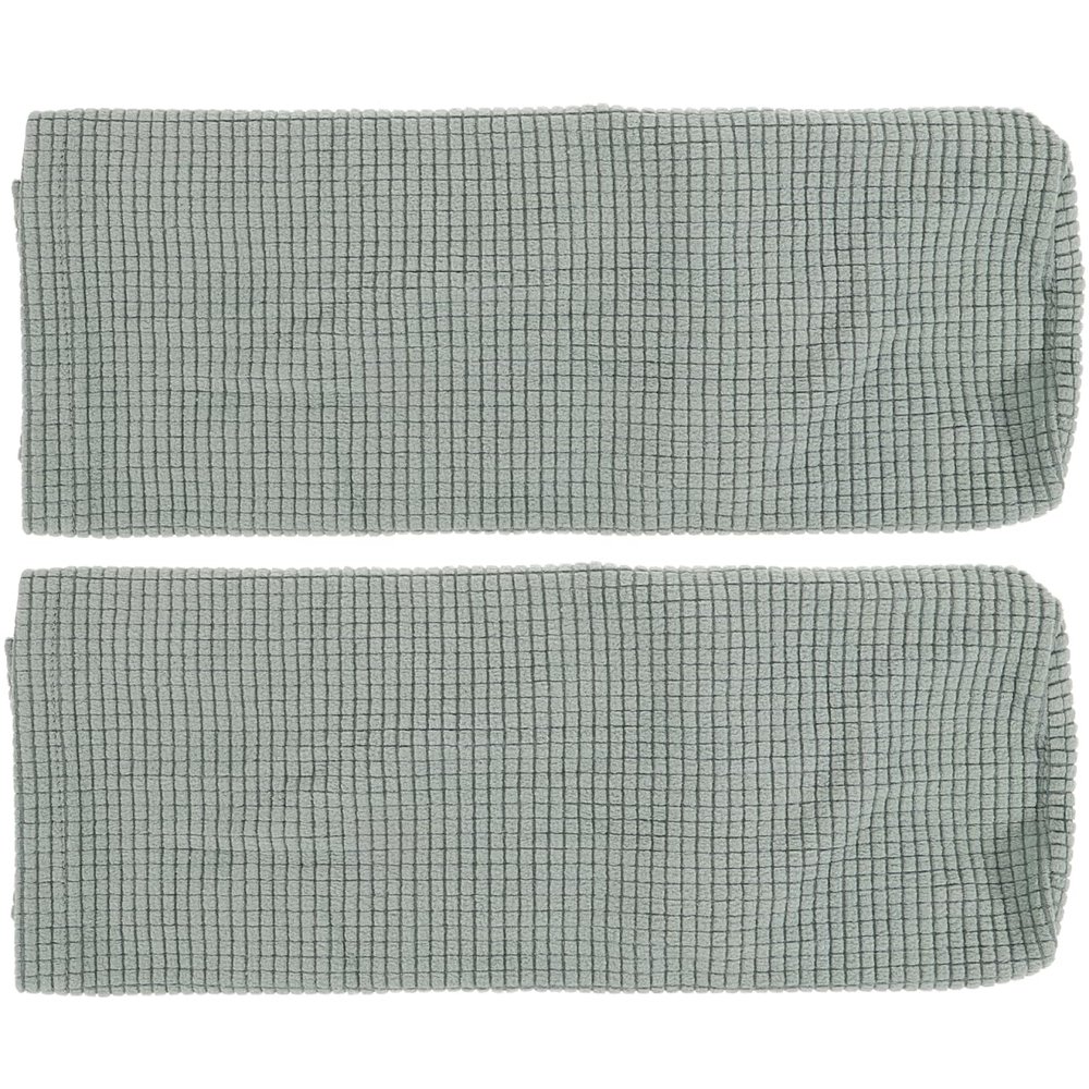 BESPORTBLE Sofa Armrest Cover 2Pcs Elastic Fleece Armchair Protector Stretch Slipcover for Home Office Couch Loveseat 17.71X7.87X6.29In