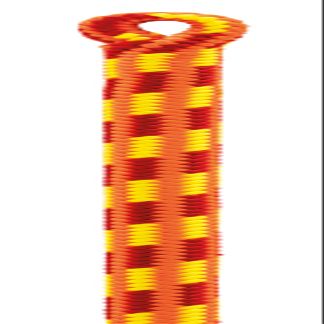Petzl, Control 12,5Mm Rope Orange 60M, Low Stretch kernmantel, high-Strength Rope with Excellent handling, with one Splice, for Tree Care