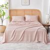 Sijo AiryWeight Tencel Sheet Set, 100% Lyocell Derived from Eucalyptus, Buttery Soft, Architectural Digest Best Cooling Sheets Winner, 1 Top Sheet Only (Blush, King/Cal King) view 1