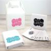 Thank You for Celebrating with Us | 2.244" x 1.299" - 36 Decorative Stickers | Thank You Labels | Wedding Thank You Stickers | Baby Shower Thank You Stickers (Blue) view 2