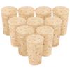 Cork Stoppers, Tapered Wooden Stopper Wood Corks Wine Beer Bottles Cork Crafts Replacement, Top diameter 7/8", 221735mm Size L view 1