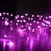 6 Pack 7Ft Starry Fairy String Lights No Remote Waterproof 20LED Pink Light view 3